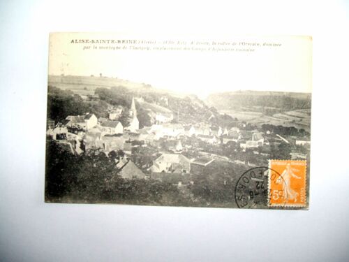 Carte Postale Ancienne - Alise Sainte Reine (Alesia) - (Côté Est) - Timbrée