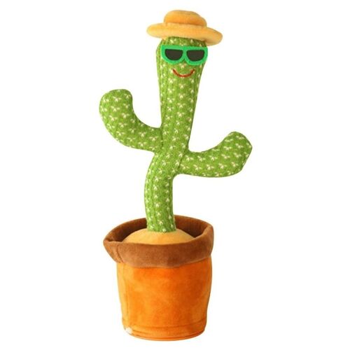 Jouet en peluche pour enfants, Cactus en danse, chant, décoration de la maison, électronique