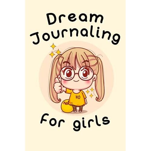 Dream Journal For Girls, Paperback Notebook With Pages For Recording, Journaling, And Writing Your Nightly Visions.