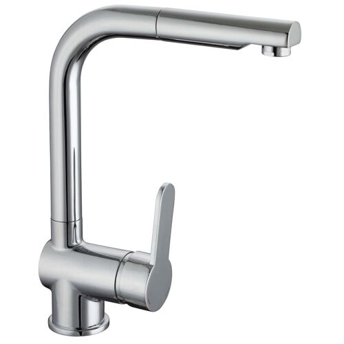 Mitigeur monocommande de cuisine - bec extractible - chromé - London SCHÜTTE