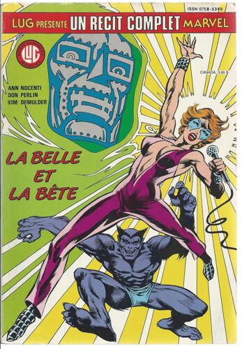 [ Lug Présente ] Un Récit Complet Marvel ( R.C.M. ) N° 15 ( 1987 ) : " La Belle Et La Bête "