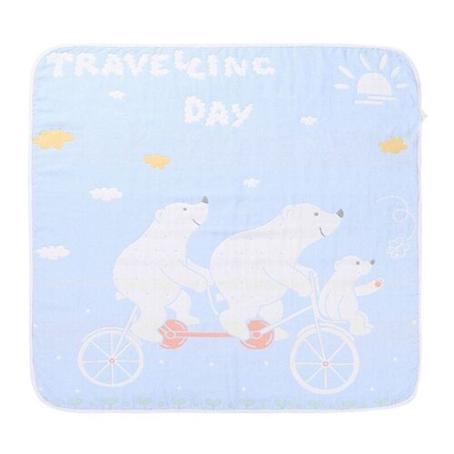 Serviette De Bain En Mousseline Pour Bébé, Couverture De Réception En Coton Doux Pour Nouveau-Né