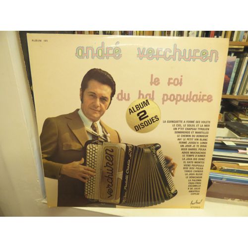André Verchuren - Le Roi Du Bal Populaire - Double  Albun Festival 185  