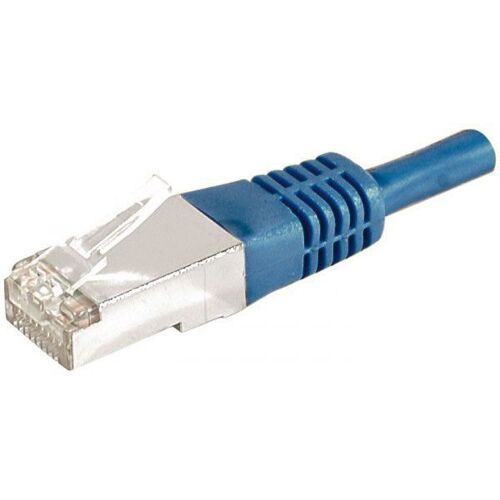 Dexlan Cat6a Rj45 Patch Cable F/utp Blue - 5 M