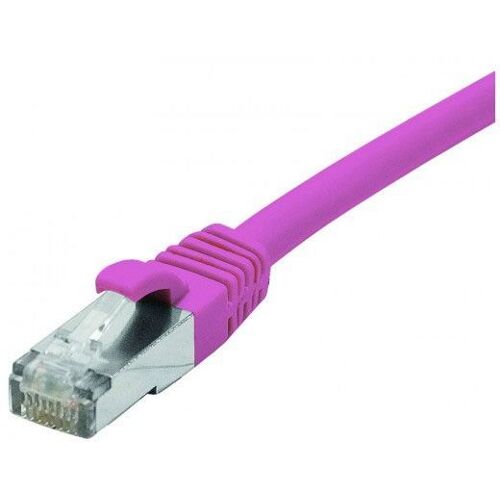 Cat6 Rj45 Patch Cable F/utp Lszh Snagless Pink - 30 M