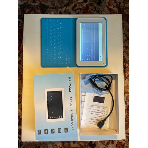 Tablette Klipad Smart 1745 Quad Core 8 Go 7 pouces HD Android 5.1 Blanche