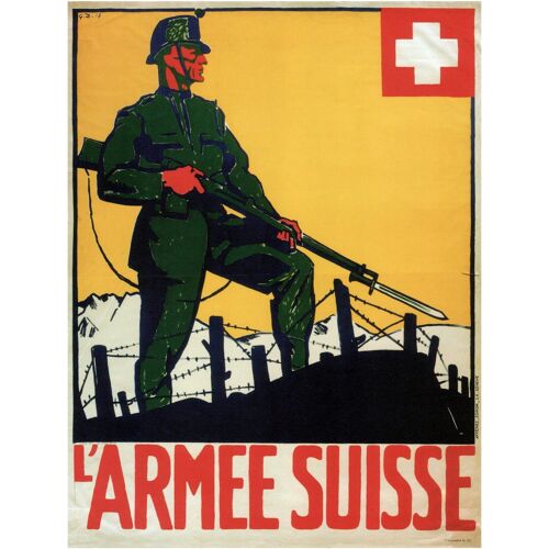 Affiche Armée Suisse