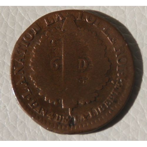 6 Deniers 1792 Bb
