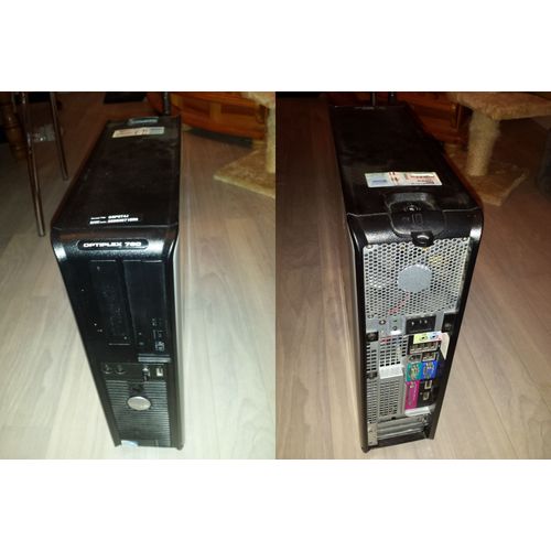 Dell Optiplex 780 Desktop - Intel Core Duo E5300 - 2.60 GHz - RAM 4 Go - HDD 2 To - DVDRW - GigaBit Ethernet - Windows 7 Professionnel