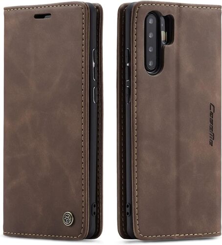 Compatible Coque Pour Hawei P30 Pro,Etui De Protection ¿¿ Rabat En Cuir Synthetique Avec [Rfid Blocage] Coque, Housse Antichoc Coque Avec Magnetique,Fonction De Support Coque.-Cafe