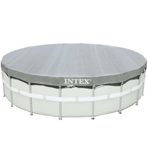 INTEX Bâche pour piscine ronde deluxe 4,88m