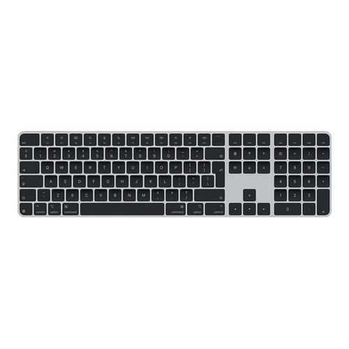 Apple Magic Keyboard with Touch ID and Numeric Keypad - Clavier - USB-C - sans fil - Bluetooth - QWERTY - Anglais international - clés noires
