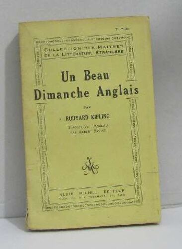 Un Beau Dimanche Anglais