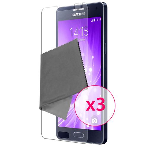 Caseink - Films De Protection Transparents Ultra Clear Hd Pour Samsung Galaxy A5 / A5 Duos A500 [Pack De 3]