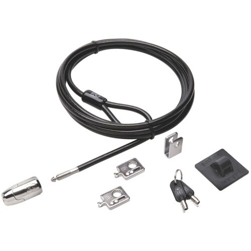 Kensington Desktop and Peripherals Standard Keyed Locking Kit 2.0 - Câble de sécurité - 2.4 m