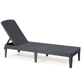 Bain De Soleil Jaipur Graphite Dossier Inclinable 4 Positions Gris Anthracite