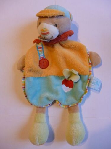 Ours Avec Casquette Semi Plat Bandana Rouge Babynat