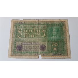 Billet Allemagne De 1919 De 50 Mark