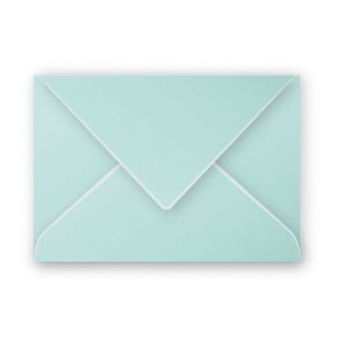 Clairefontaine Enveloppe 120g 75x100 Vert Jade Pqt 20