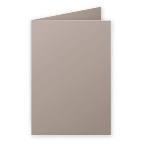 Clairefontaine Lot De 3 Cartes 210g Pliée 110x155 Gris Acier Pqt 25