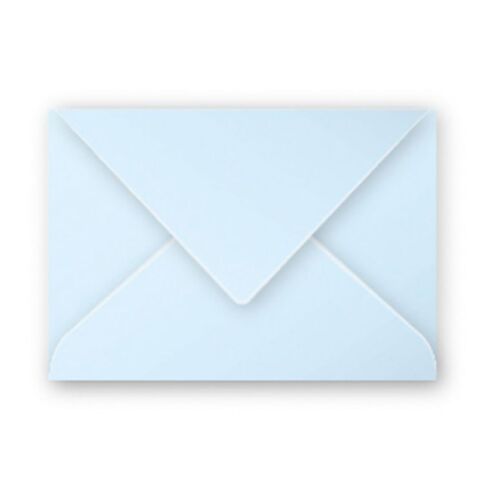 Clairefontaine Enveloppe 120g 75x100 Bleu Pqt 20