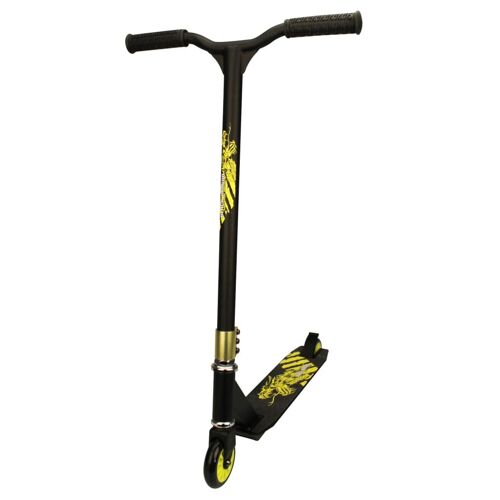 Nijdam Trottinette Freestyle - Noir / Jaune