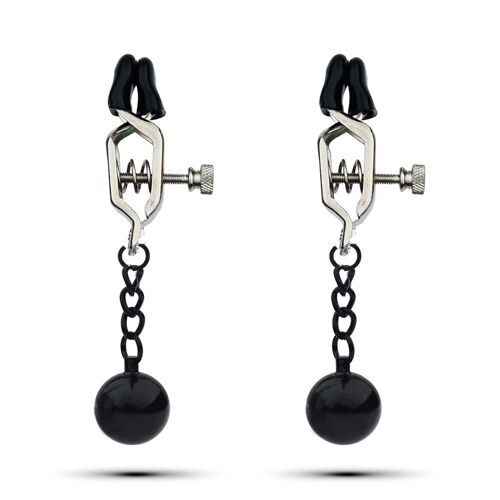 Pince À Seins Sm En Métal Pour Femme, 28 Types, Pinces À Seins Avec Boule De Gravité, Pendentif De Poids, Traction Mammaire, Jouets Pour Adultes 18