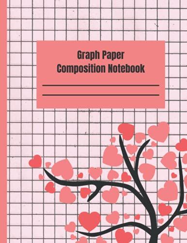 Graph Paper Composition Notebook: A Beautiful 8.5x11quad Ruled Graph Paper Notebook With 4 Squares Per Inch.