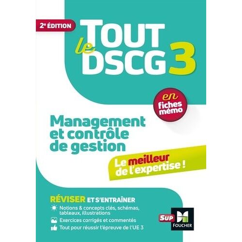 Tout Le Dscg 3 Management Et Contrôle De Gestion - Révision Et Entraînement