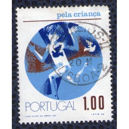 Portugal 1973 Oblitéré Rond Used Stamp Pela Criança Défense Des Droits Des Enfants