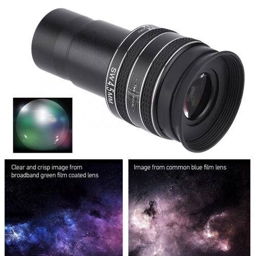 Oculaire planétaire TMB, 1.25 pouces, 58 degrés, pour télescope astronomique, accessoires HD, 4.5mm