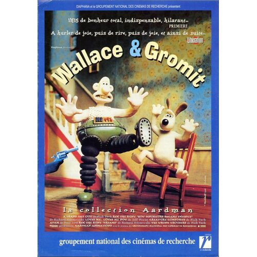 Wallace Et Gromit: La Collection Aardman, Synopsis Dépliant, Animation, Nick Park, Peter Lord