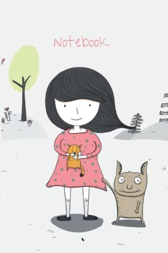 Notebook, Halloween Girls 2021 Notebook, Halloween For Girls Notebook, Girl Notebook, Monsters Notebook, Cute Monsters, Halloween Kids, 120 Pages ... / 15.24 X 22.86 Cm 120 Pages Lined Notebook