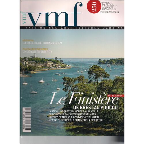 Vieilles Maisons Françaises N° 250 Juillet 2013 - Le Finistère De Brest Au Pouldu