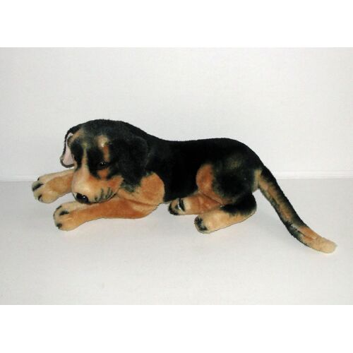 Chien De Chasse Couché Peluche Chien 39 Cm