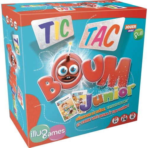 Asmodee Tic Tac Boum Junior  Illugames