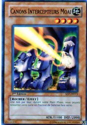 3x  Canons Intercepteurs Moai  -  Sd7-Fr011  -  1ere Edition