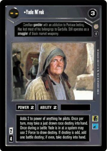 Yade M'rak - Coruscant - Star Wars Ccg