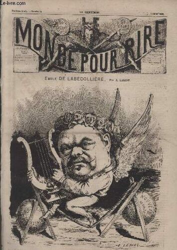 Le Monde Pour Rire N°70, Emile De Labédolière