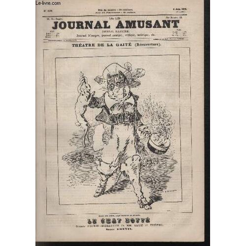 Le Journal Amusant N°1136, Théâtre De La Gaîté