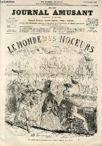 Le Journal Amusant N°724, Le Monde Des Noceurs