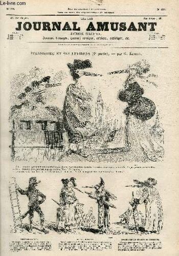 Le Journal Amusant N°694, Strasbourg Et Ses Environs