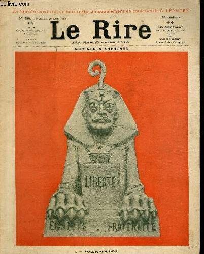 Le Rire N°390 - Monuments Anthumes - Waldeck-Rousseau Son Énigmr : Quelle Est Ma Véritable Opinion?