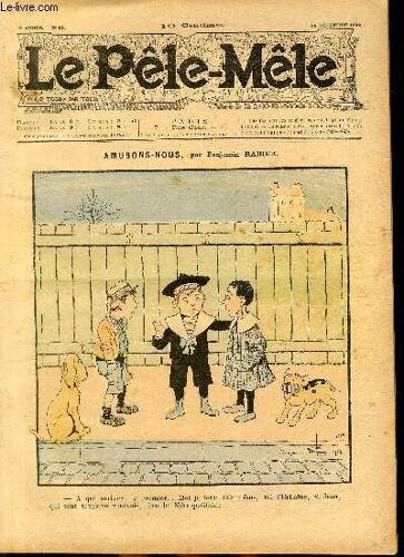 Le Pêle-Mêle, 8è Année, N°50, Amusons-Nous