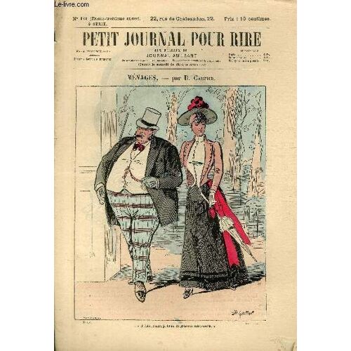 Petit Journal Pour Rire N°1614, N°141 De La 4è Série, Ménages Par Gautier.