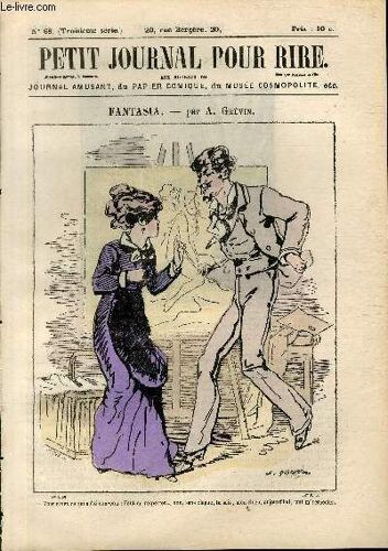 Petit Journal Pour Rire N°1050, N°68 De La 3è Série, Fantasia Par Grévin.