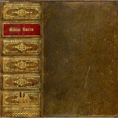 Biblia Sacra Vulgatae Editionis Sixti V Pontificis Maximi