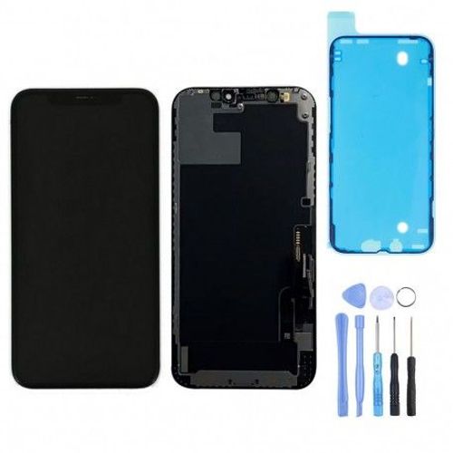 Ecran Lcd + Vitre Tactile Pour Iphone 12 + Outils
