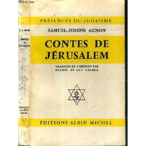 Contes De Jerusalem / Collection Presences Du Judaisme