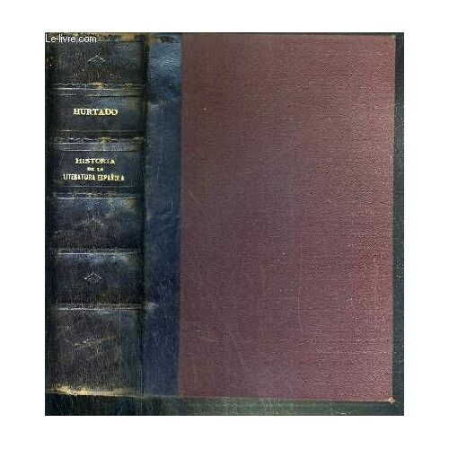 Historia De La Literatura Espanola / Texte Exclusivement En Espagnol